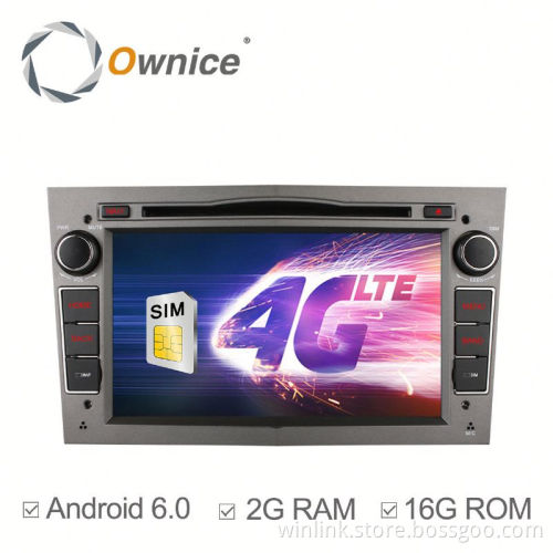 Ownice C500 quad core android 6.0 car dvd for Opel Astra Antara Vectra Zafira support 4G support DAB+